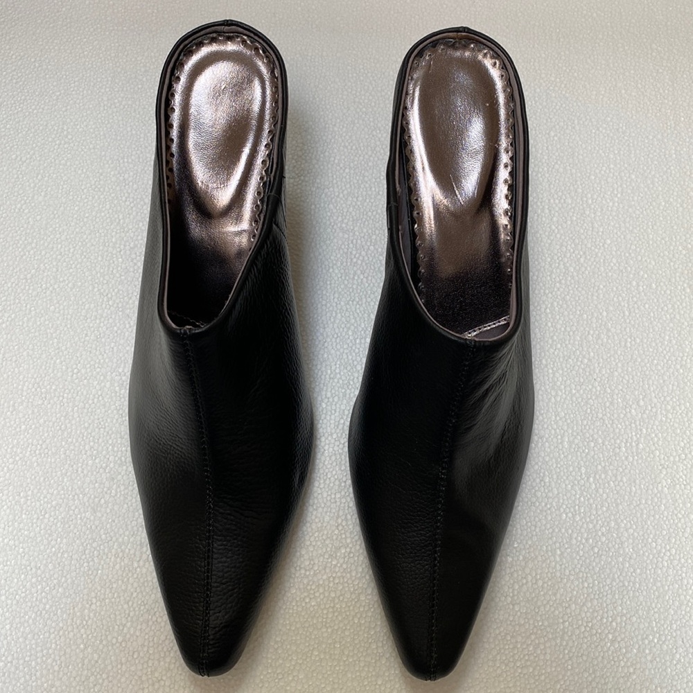 Vegan Leather Pointed Toe Boot Size 10